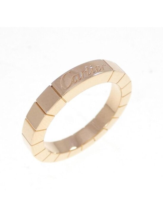 Cartier Lanier Ring, K18WG, White Gold, Diamond, 1P #48  Cartier Lanier Ring